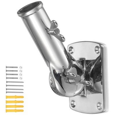 Heavy Duty 180 Degree Flag Pole Holder - Stainless Steel