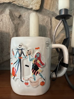 #ad Rae Dunn Jack Skellington Nightmare Before Christmas Spooky Season Mug $12.99