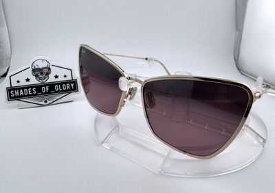MAUI JIM PUAKENIKENI MJ 823-38B SHINY ROSE GOLD MAUI ROSE 