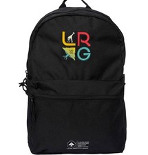 LRG Lifted Research Group Lifecycle Backpack - Black With Color Letters