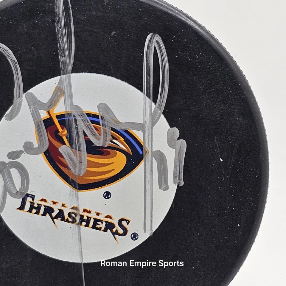 Disco de recuerdo firmado por Scott Mellanby Atlanta Thrashers Foto 3 de 4