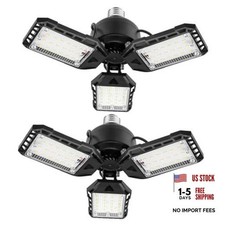 LED Garage Lights Bulb -80W, 8000LM 6500K Led Shop Light with 3 2 Pack