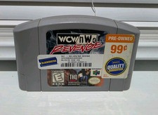 Nintendo 64 WCW/nWo Revenge Cartridge 1998, Cartridge Only, THQ