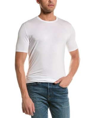 Tommy John Men's Essential Shirt, White, Size Medium, Pack of 3