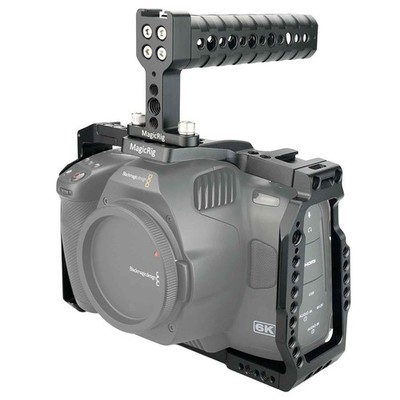 BMPCC 6K Cage with Top Handle Only for Blackmagic Design Pocket Cinema 6K / 6...