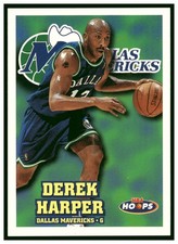 1997-98 Hoops #38 Derek Harper ~ Dallas Mavericks
