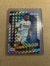 Kylian Mbappe Silver Mosaic Prizm Refractor Panini 2026 FIFA Real Madrid France