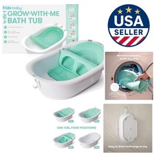Versatile Baby Bath Tub with Sink-Style Safety Seat: Ideal for All Ages