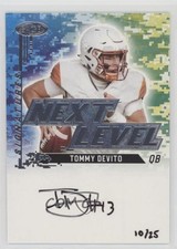 2023 SAGE Low Series Next Level Signatures Silver 10/25 Tommy DeVito Auto 3hd