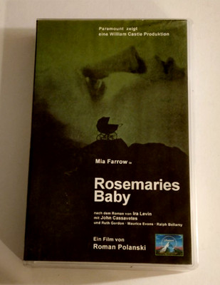 Rosemaries Baby - Roman Polanski - Paramount - CIC Video - 1968/1994 - DEU - VHS