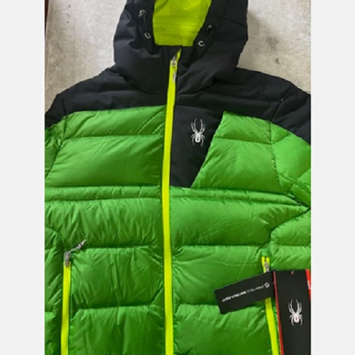 SPYDER MEN'S DOWN PERTEX MICROLIGHT FULL ZIP JACKET(GREEN/BLACK S)NWT
Opens in a new window or tab