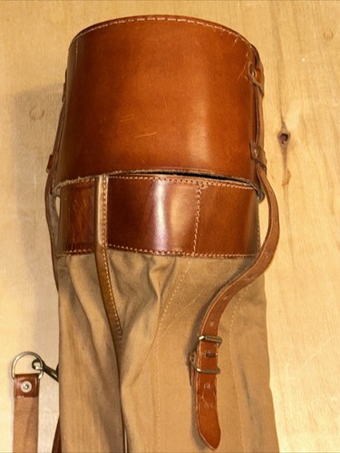Antica sacca da golf vintage Gitzo Made In France - Ottime condizioni - RARA! - Foto 7 di 16