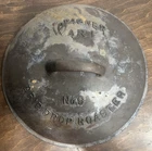 Wagner Ware #9 Drip Drop Roaster LID ONLY Cast Iron Self-Basting 1917-22 Antique
