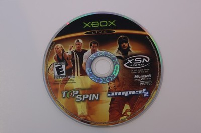 Top Spin / Amped 2 Xbox Disc Only