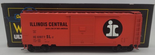 Weaver U2129 O Gauge Illinois Central Boxcar #12077 EX/caja | Condition: Used