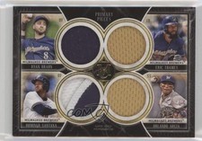 2018 Museum Collection Gold 9/25 Ryan Braun Eric Thames Domingo Santana 6fs