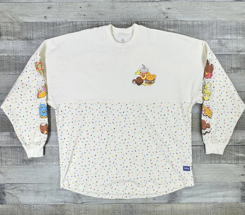 Camisa Jersey Disney Spirit Mujer Mediana Walt Disney World Snacks Manga Larga Foto 2 de 4