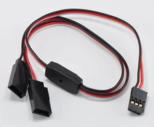 (1) 30CM Y Servo Extension Lead / Splitter - Futaba