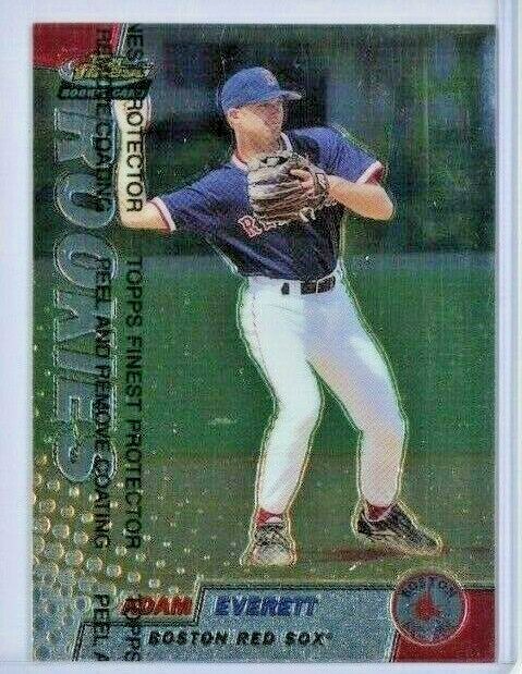 1999 Topps Finest #135 Adam Everett Rookie RC - Boston Red Sox - MINT