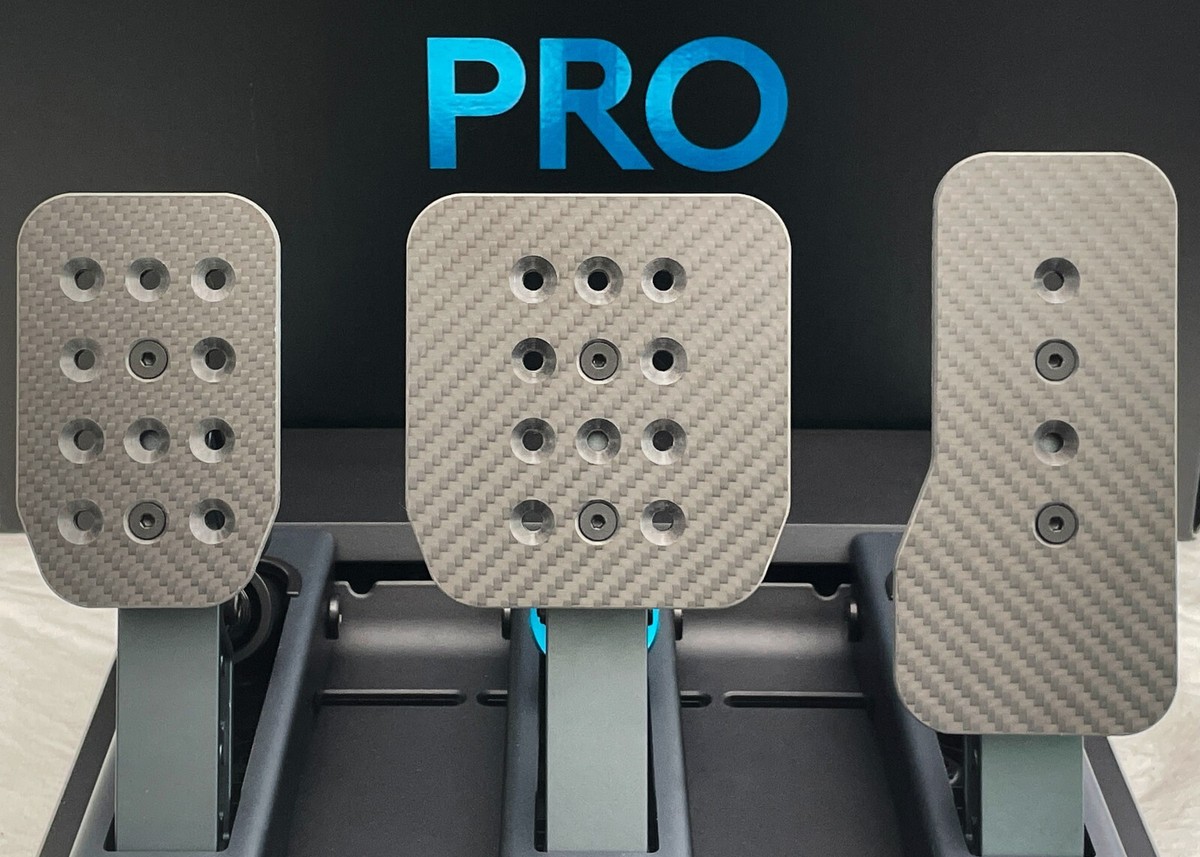 Carbon Pedal Faces for Logitech G Pro Racing Pedals | eBay
