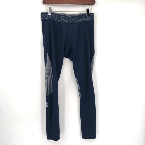 UNDER ARMOUR ColdGear Reactor Legging Hose Kompressionsschicht Blau M Herren Active - Bild 2 von 8