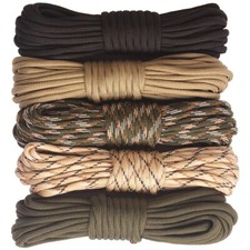 Outdoor Survival Paracord Parachute Fire Cord Military Grade Heavy Duty Paracord