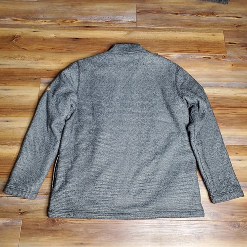 Orvis Large Men's Fleece Lined Quarter 1/4 Zip Pullover Sweater $200 Retail Sz L - Picture 4 of 11