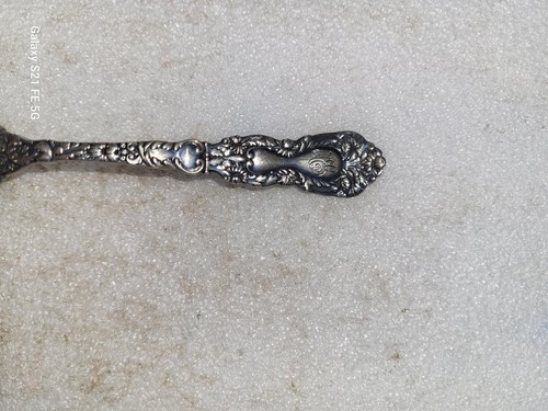 Gorham Imperial Chrysanthemum Sterling Silver Bouillon Soup Spoon 4 7/8" - Picture 2 of 5