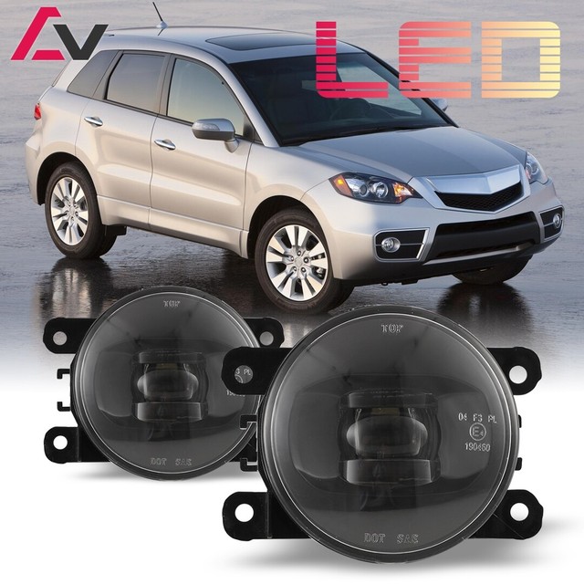 LED For Acura RDX 1015 Clear Lens Pair Bumper Fog Light Lamp OE Replacement eBay