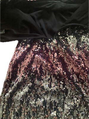 Forever 21 Silver and Pink Sequin Bodycon Dress (Size:M) | eBay