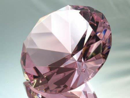 Pisapapeles de vidrio en forma de diamante de 4""/100 mm para el hogar oficina decoración de bodas regalo - Imagen 26 de 30