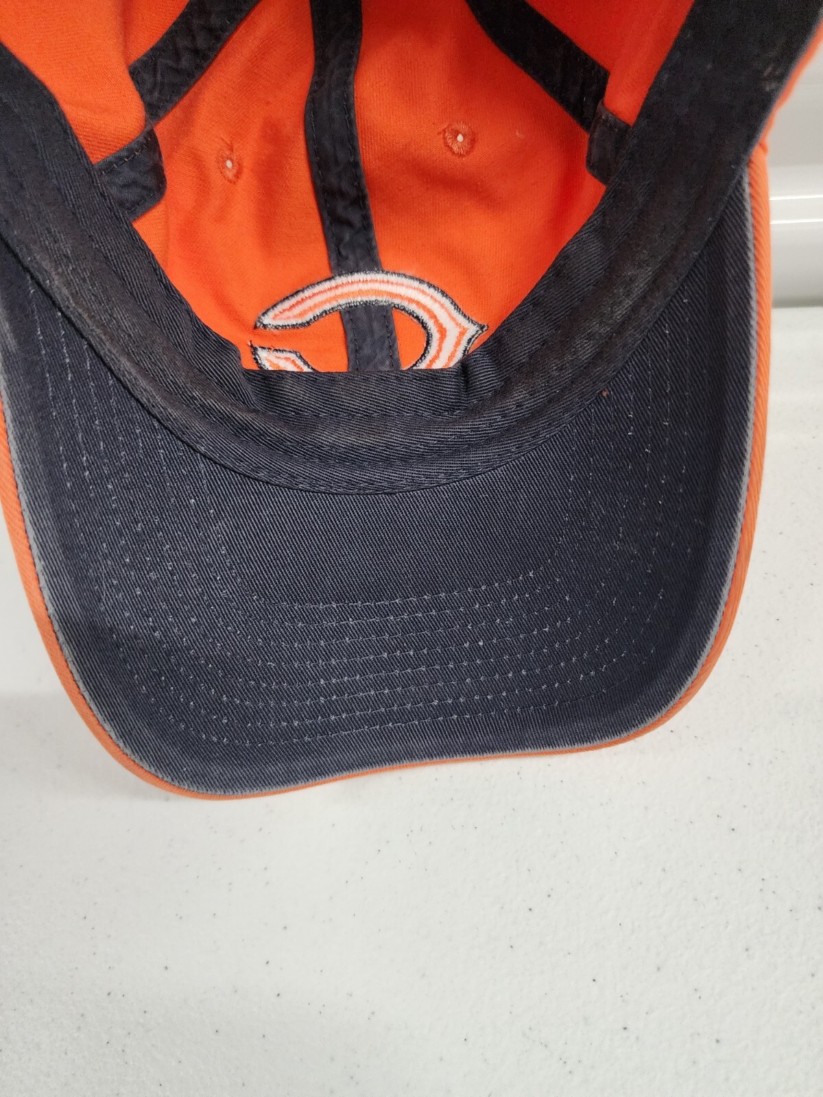 CHICAGO BEARS Hat  Adjustable Strapback Orange Re… - image 14