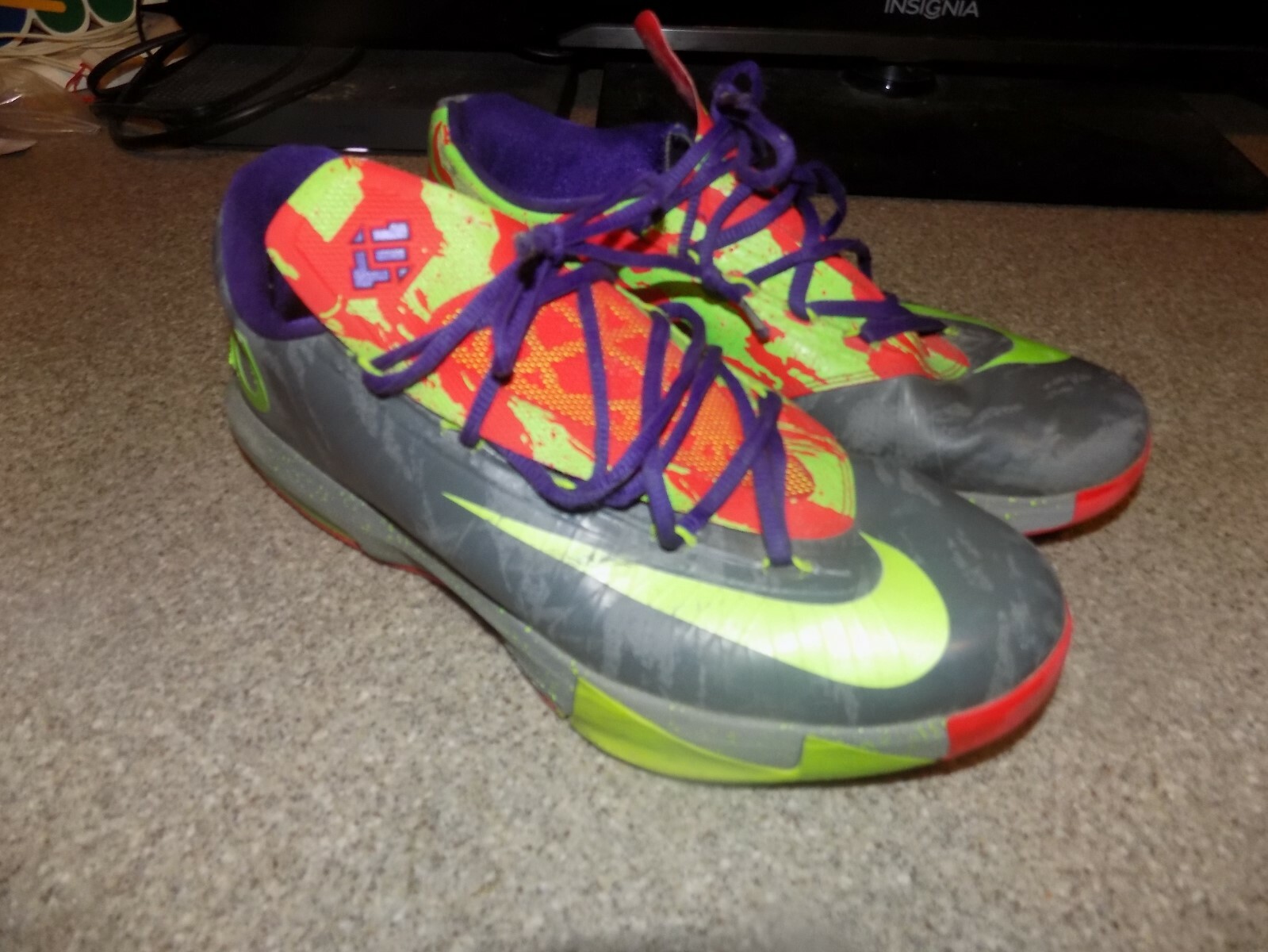kevin durant purple shoes