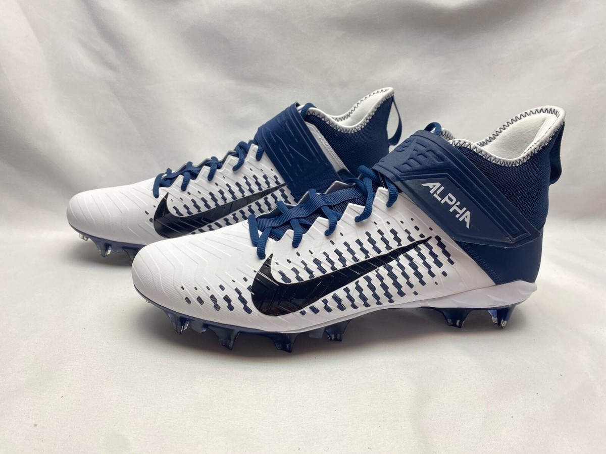 Size Jordan Alpha Menace Pro Mid White College Navy for