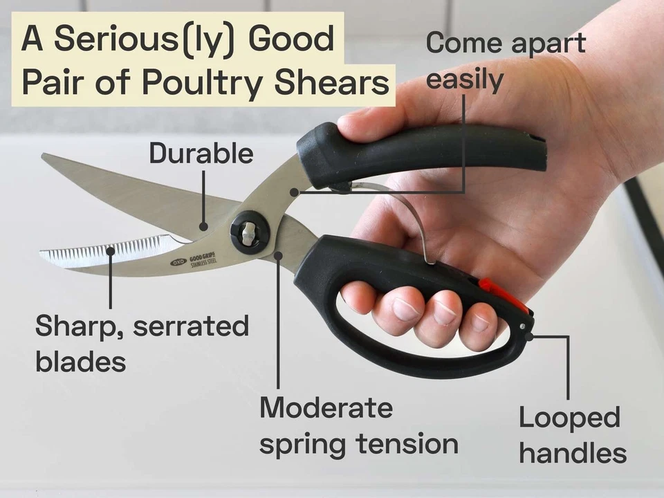 OXO Good Grips Professional Poultry Shears - Image 3 of 3