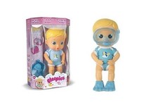 bambola con maschera e pinne