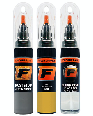für OPEL VAUXHALL 40Q SUNNY MELON LACKSTIFT Reparatur Set Autolack Kratzer