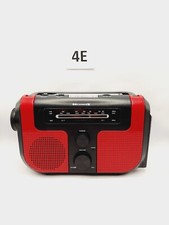 WeatherX WR383R WB/AM/FM/NOAA Solar/Hand Crank Charge Radio