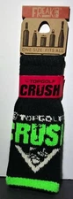 New TopGolf Crush Freaker USA Beverage Insulator Knit Water Bottle Koozie