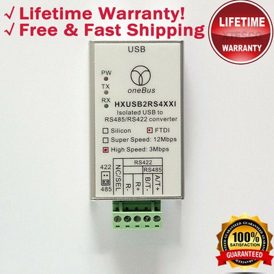 Isolated Converter USB To RS485 RS422 HXUSB2RS4XXI(3M)FTDI 3Mbp Not For Tamagawa