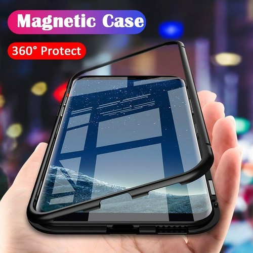 Back Magnetic Adsorption Metal Phone Case for Samsung Galaxy S10 Plus S10E - 第 1/16 張圖片