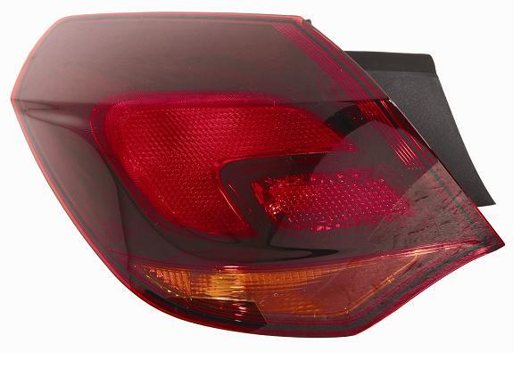 AußEn Heckleuchte Links FüR Opel Astra J 2010-2015 5-TüRig Dunkelrot-image
