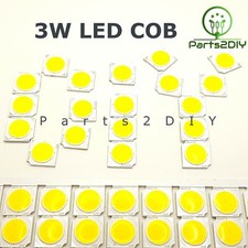 3W LED COB Chip Lamp Spotlight 13x13mm 240-260mA Square Light Bulb Repair DIY UK