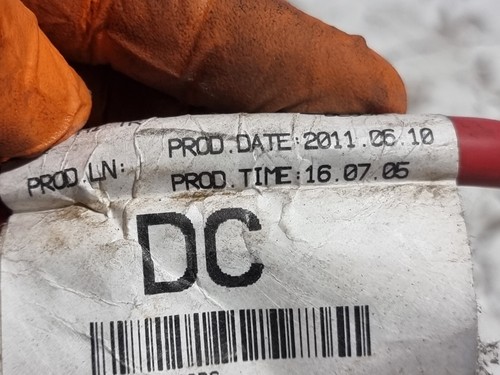 Ford Transit Battery Positive Cable Lead 2011 MK7 OEM 6C1T-14300-DC 6C1T-14300BC - Picture 9 of 15