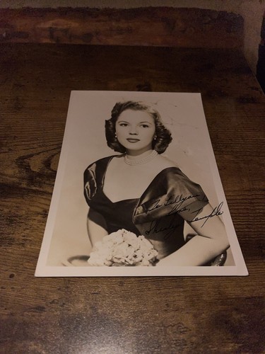 Shirley Temple - Foto Autografata - 5x7"" - Con Certificato di Autenticità! - Foto 7 di 10