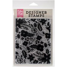 Echo Park Designer Stamps Holiday Floral Stamp S-2, NEW