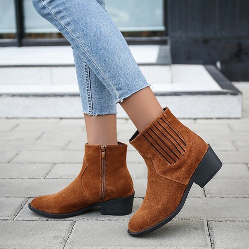 office suede boots women's