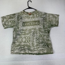 Disney's The Lion King T-Shirt Adult Medium Vintage All Over Print 90's Movie