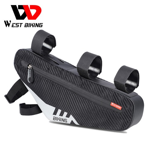 WEST BIKING Bicicleta Bicicleta Marco Bolsa Impermeable Reflectante Ciclismo Triángulo Bolsa - Imagen 60 de 78