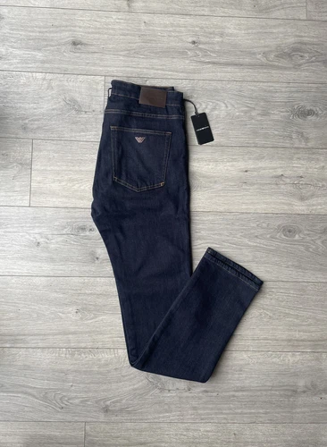EA Armani Jeans Mens Dark Navy Blue 36” Waist/ 32 Leg. New BNWT